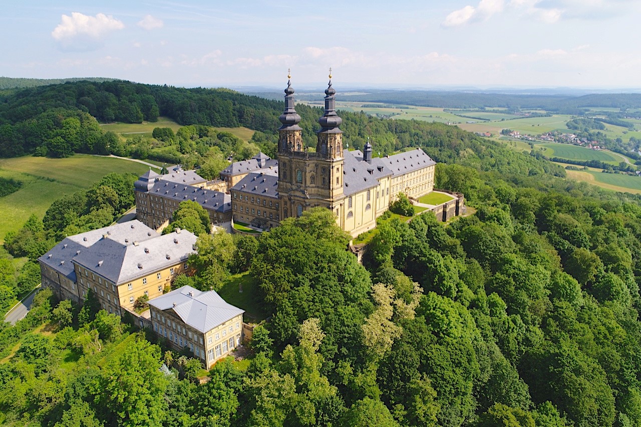 Luftbild Kloster Banz